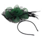 Ddaniela Monalisa Green & Black Tea Party Fascinator