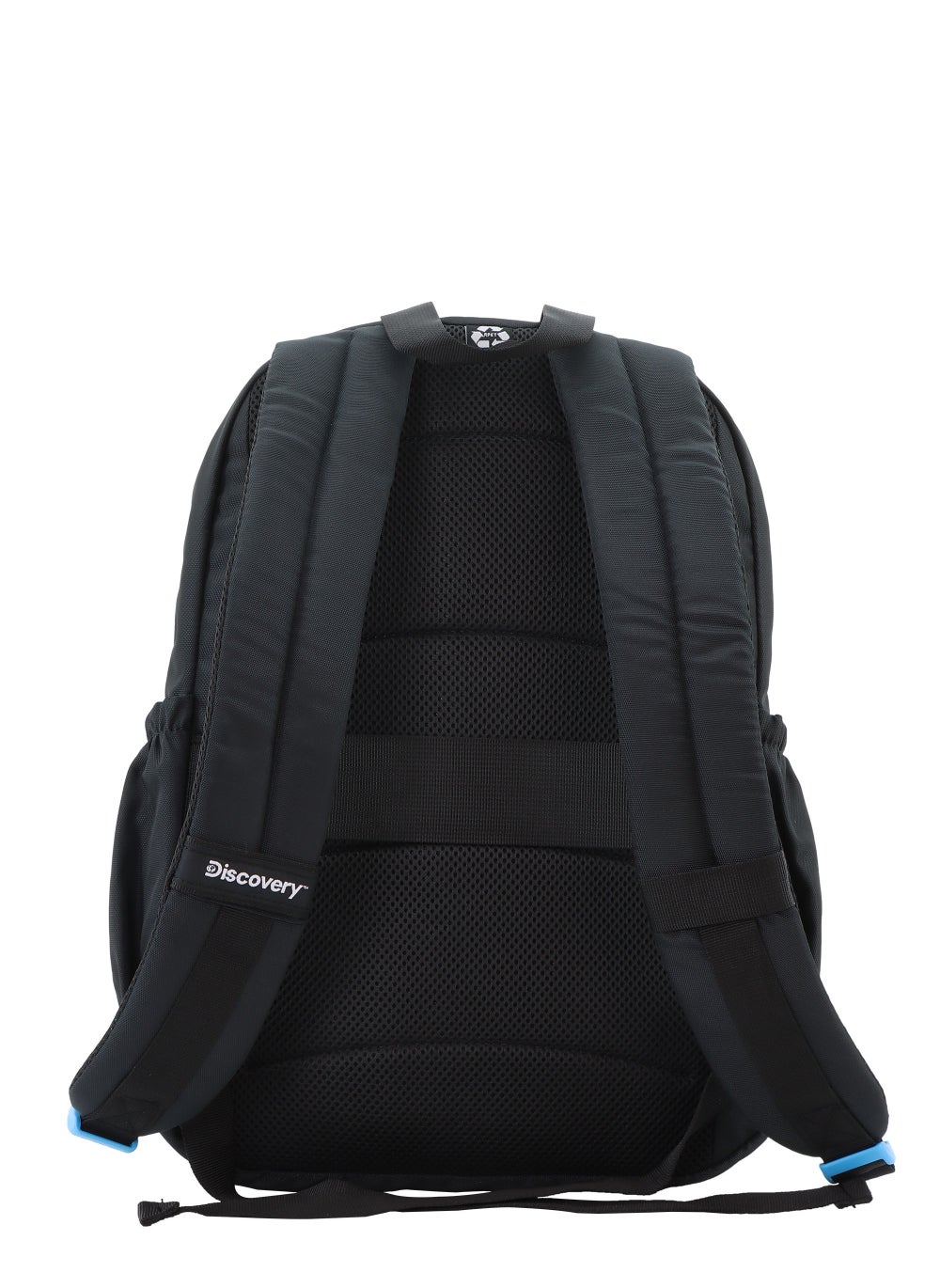 buy-discovery-discovery-icon-backpack-16-2l-black-durable-lightweight-multi-compartment-travel-bag-padded-laptop-tablet-pocket-rfid-adjustable-strap-with-luggage-fix-strap-men-women-school-outdoor_csa