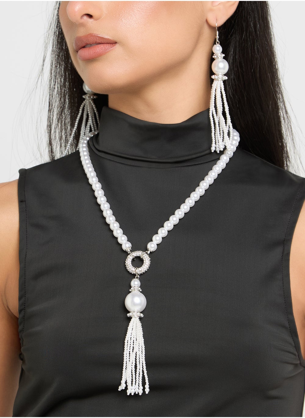 buy-khizana-long-tassel-pendant-peral-necklace-drop-earrings-set_mf2