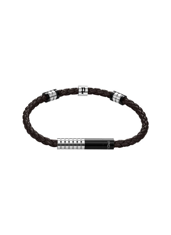 buy-police-twisty-bracelet-for-men-grey-and-black-charm-with-brown-leatherpeagb0012604_thl