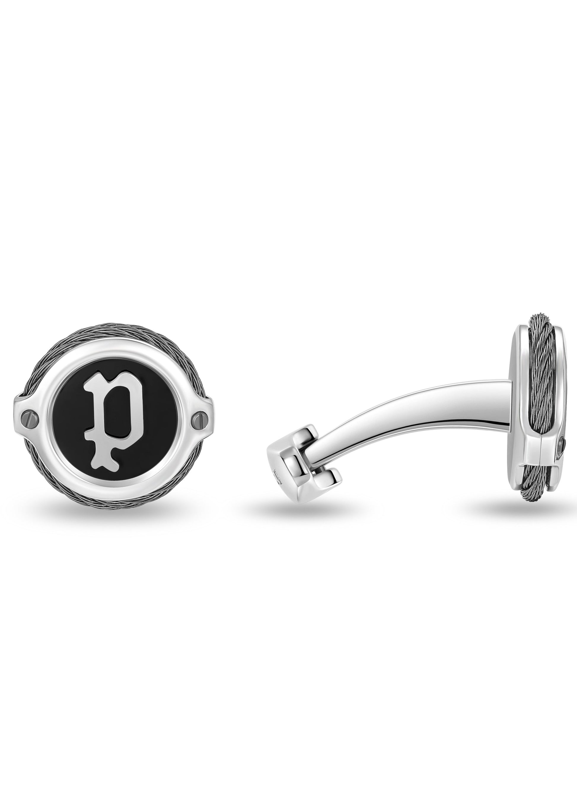 buy-police-wiregrip-stainless-steel-black-and-grey-cufflinks-for-men-with-p-logo_ib2