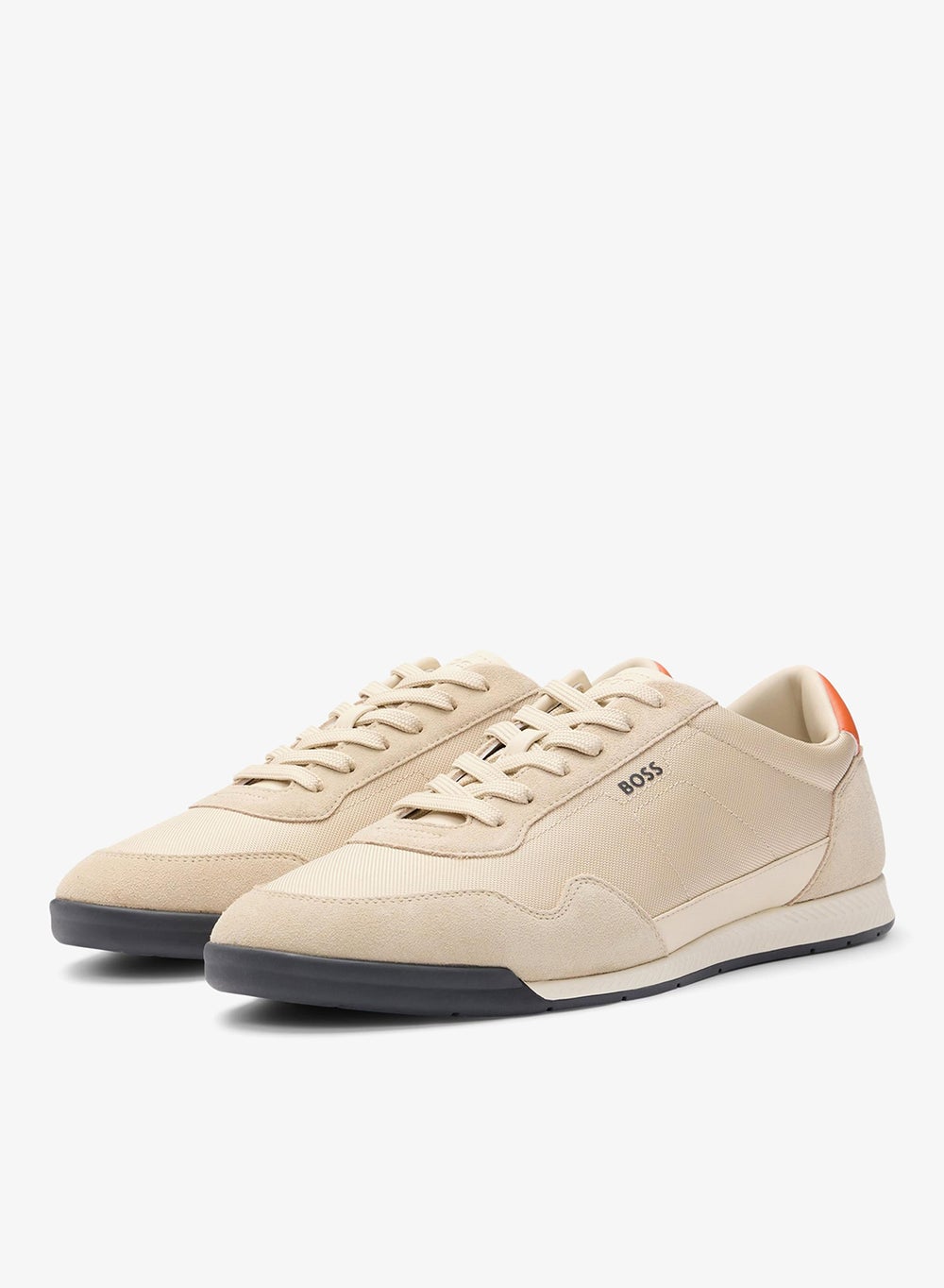 buy-boss-mixed-material-lace-up-trainers-with-suede-trims_wwx