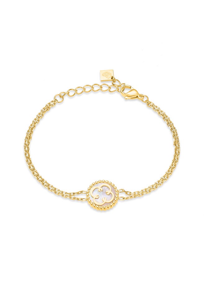 buy-cerruti-1881-talon-bracelet-two-layered-beaded-chain-with-mother-of-pearl-and-crystals-gold-plated-elegant-and-feminine-design_f6g