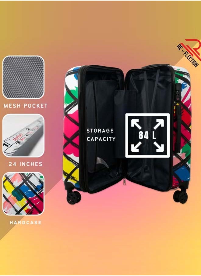 buy-reflection-reflection-24-inch-abs-and-polycarbonate-suitcase-lightweight-hardside-abstract-print-series-travel-luggage-trolley-with-84l-storage-capacity-4-spinner-wheels-and-tsa-lock-multicolor_wln