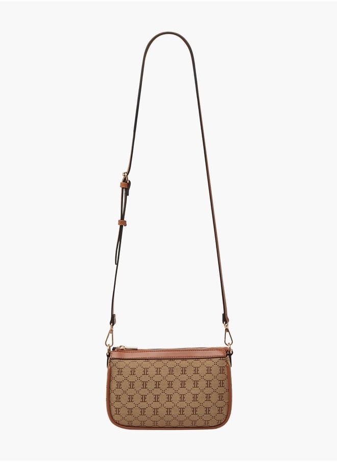 buy-elle-women-monogram-jacquard-textured-crossbody-bag-with-adjustable-strap_3bz