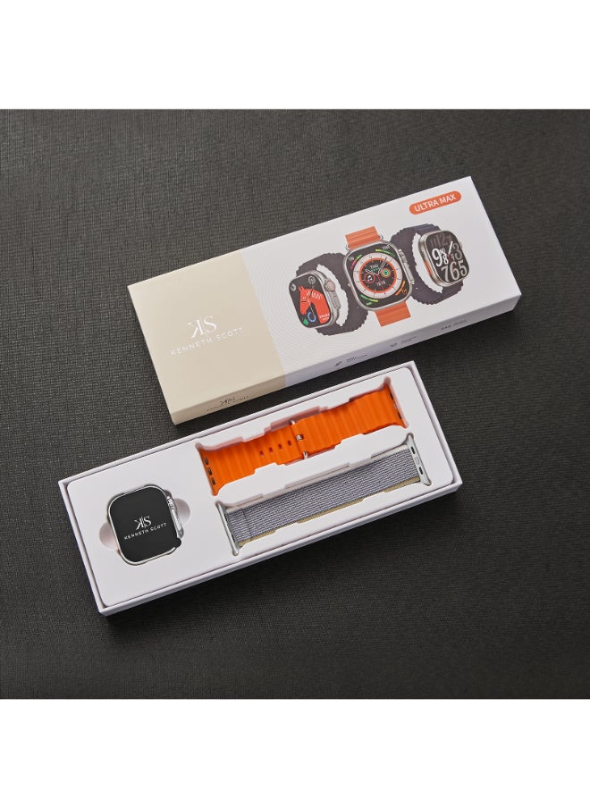 buy-kenneth-scott-unisex-silicone-nylon-smart-watch-kulmx-ssobx-43-5-mm_uqr