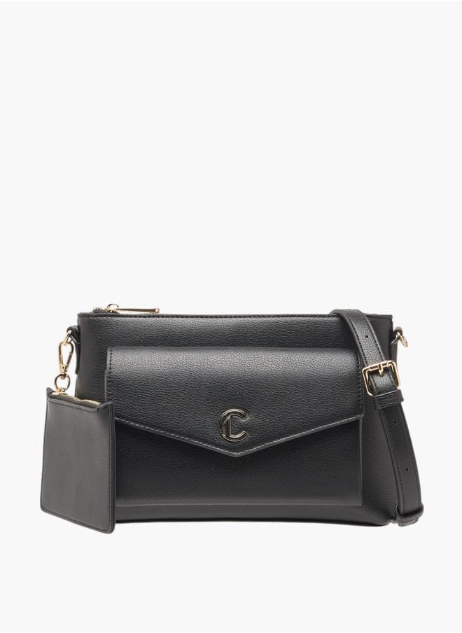 buy-le-confort-women-textured-crossbody-bag-with-detachable-strap-and-pouch_uc6