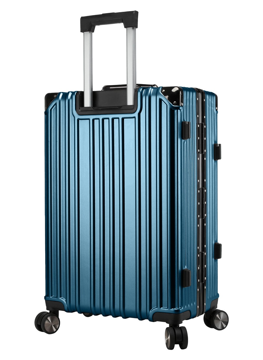 buy-cabinpro-lightweight-aluminum-frame-fashion-luggage-trolley-polycarbonate-hard-case-large-checked-luggage-suitcase-with-4-quite-360-degree-double-spinner-wheels-cp001-dark-blue_35y