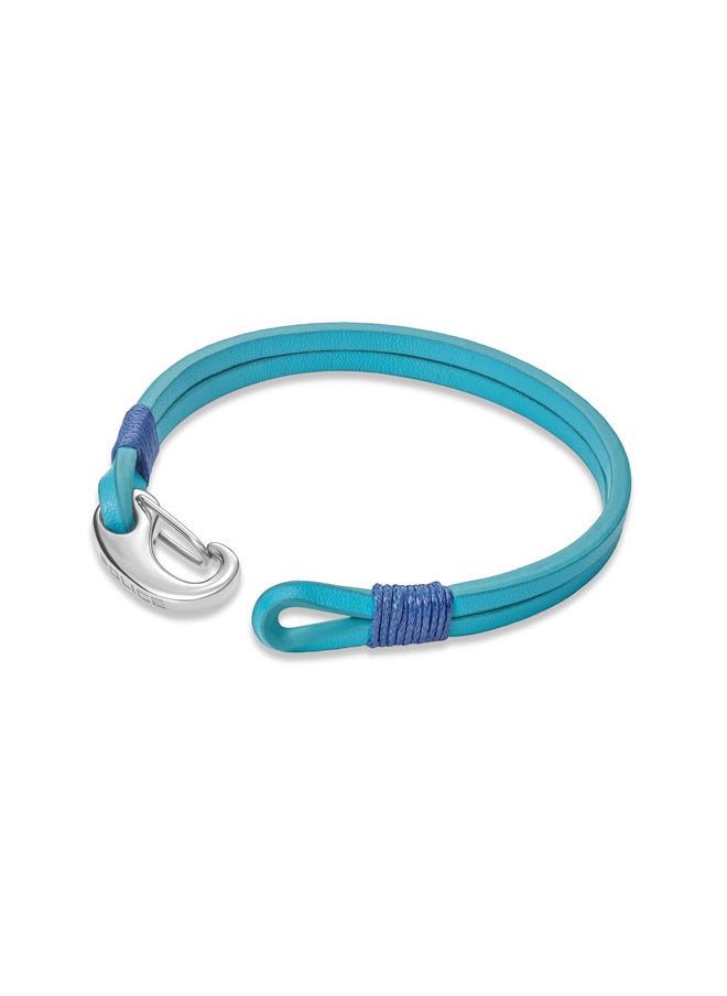 buy-police-wishbone-braceletdouble-row-blue-leather-with-hook-closurerugged-men-s-style_hrr