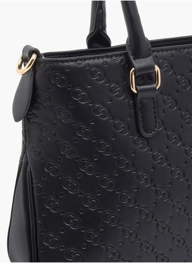 buy-celeste-women-monogram-embossed-tote-bag-with-zip-closure-and-detachable-strap_hnl