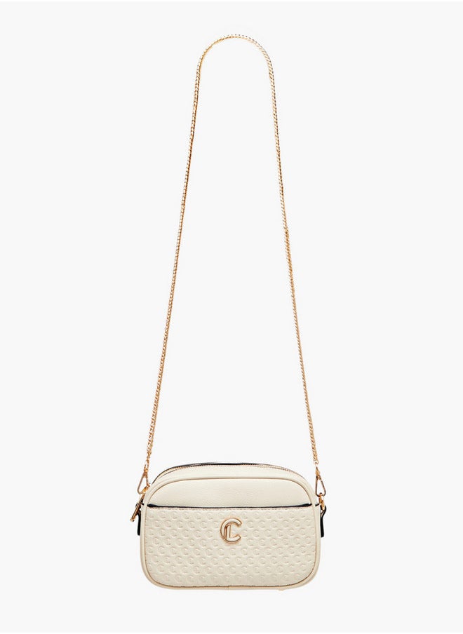 buy-le-confort-monogram-embossed-crossbody-bag-with-zip-closure-and-chain-strap_5bo