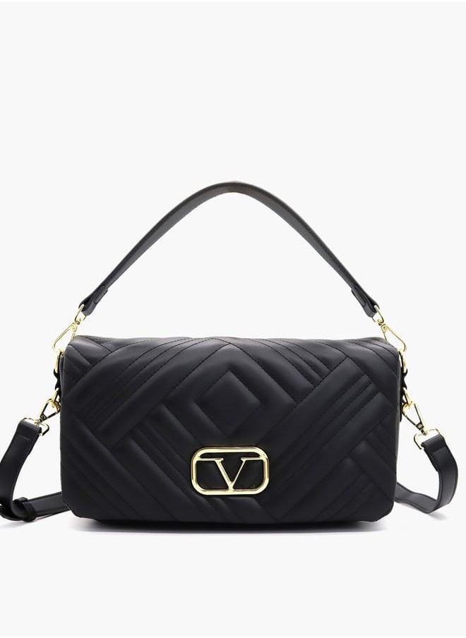 buy-v-italia-quilted-crossbody-bag-with-detachable-strap-and-flap-closure_0d0