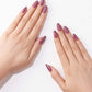 أظافر Magic Press Purple Mauve الفورية اللامعة