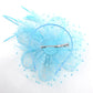 Ddaniela Monalisa Sky Blue Fascinator - Elegant Tea Party Headwear