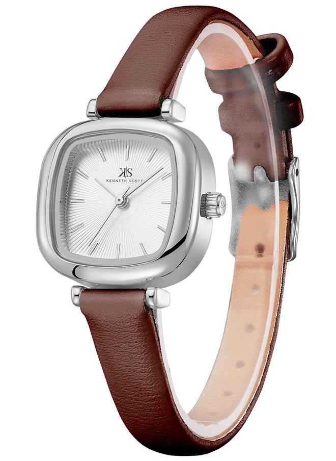 buy-kenneth-scott-women-s-polyurethane-analog-watch-k22525-sldw-25-23-mm_41q