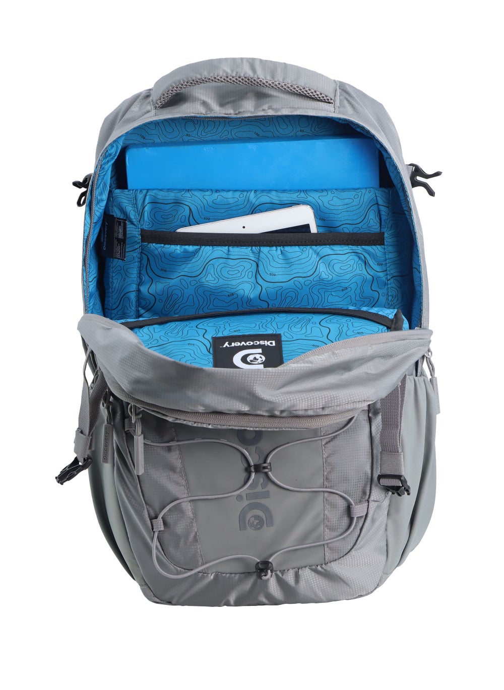 buy-discovery-discovery-outdoor-30l-backpack-grey-for-aventure-durable-lightweight-water-resistant-multi-compartment-bag-for-men-women-hiking-trekking-camping-travel_pkl