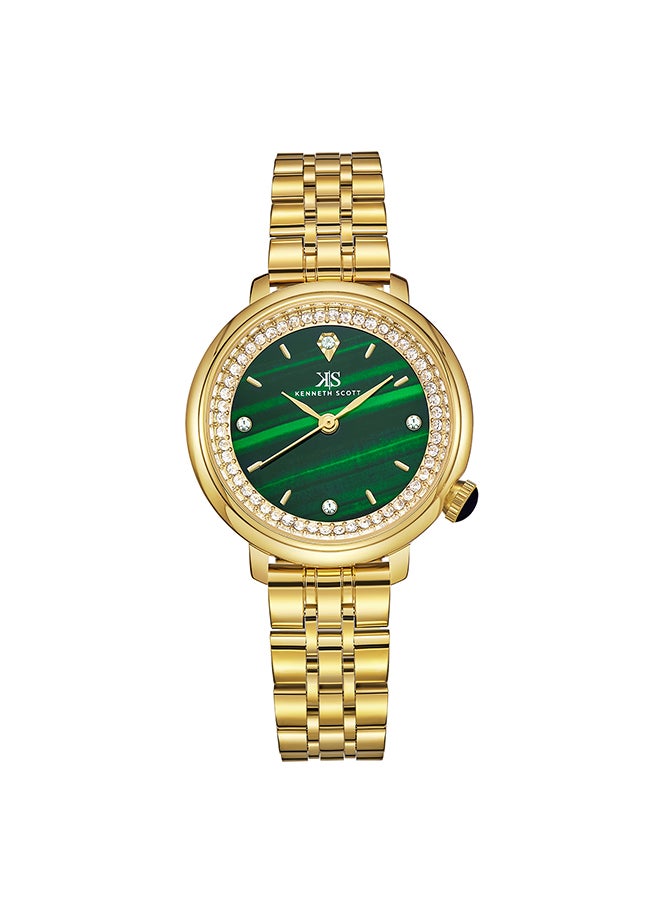 buy-kenneth-scott-women-s-stainless-steel-analog-watch-k23518-gbgh-30-mm_jal