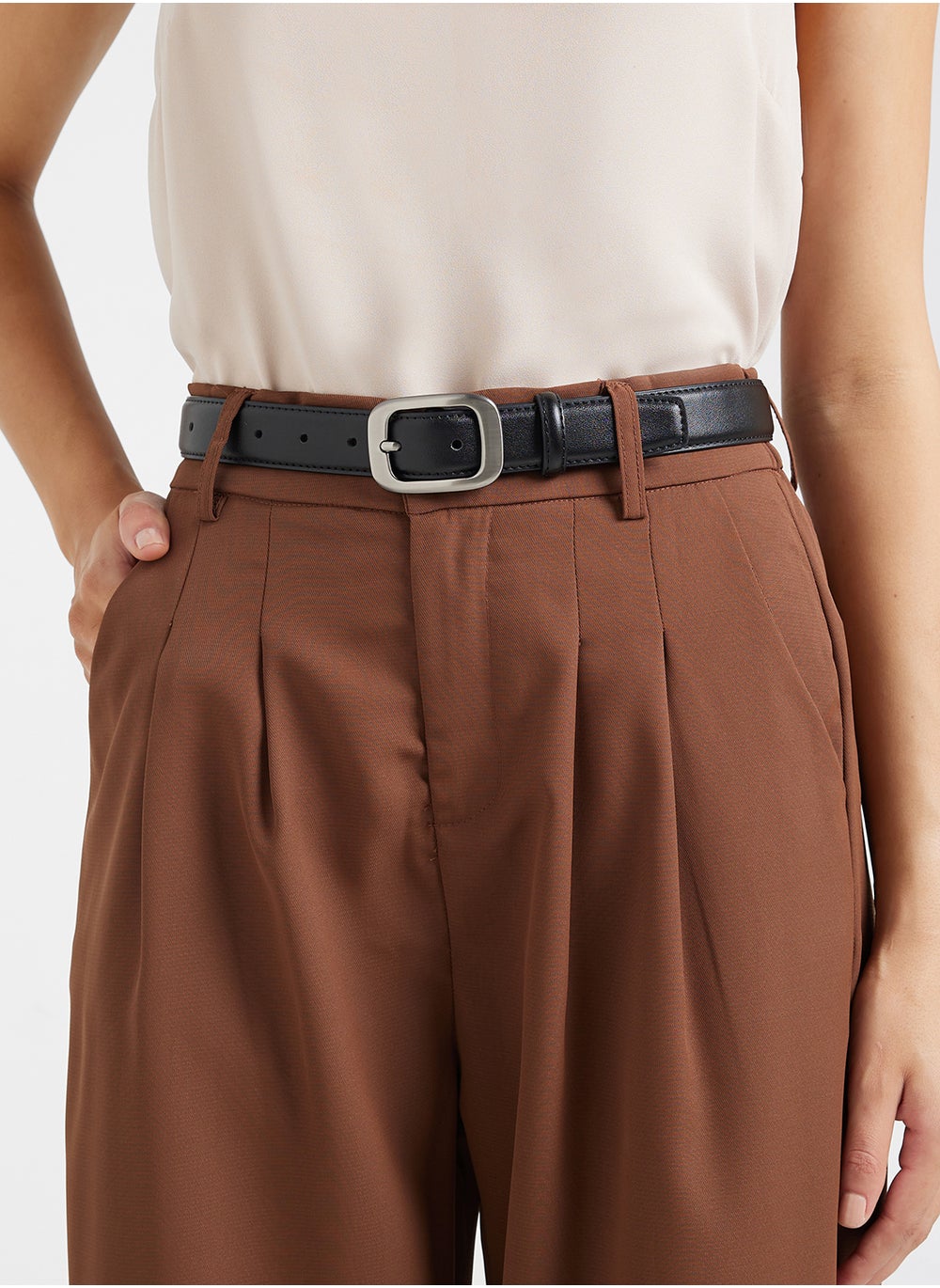 buy-ginger-classic-belt-with-silver-buckle_34p