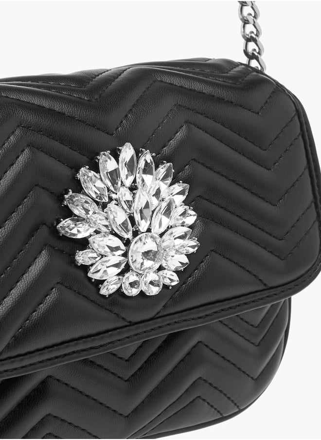 buy-paprika-women-embellished-crossbody-bag-with-chain-strap-and-flap-closure_xnd