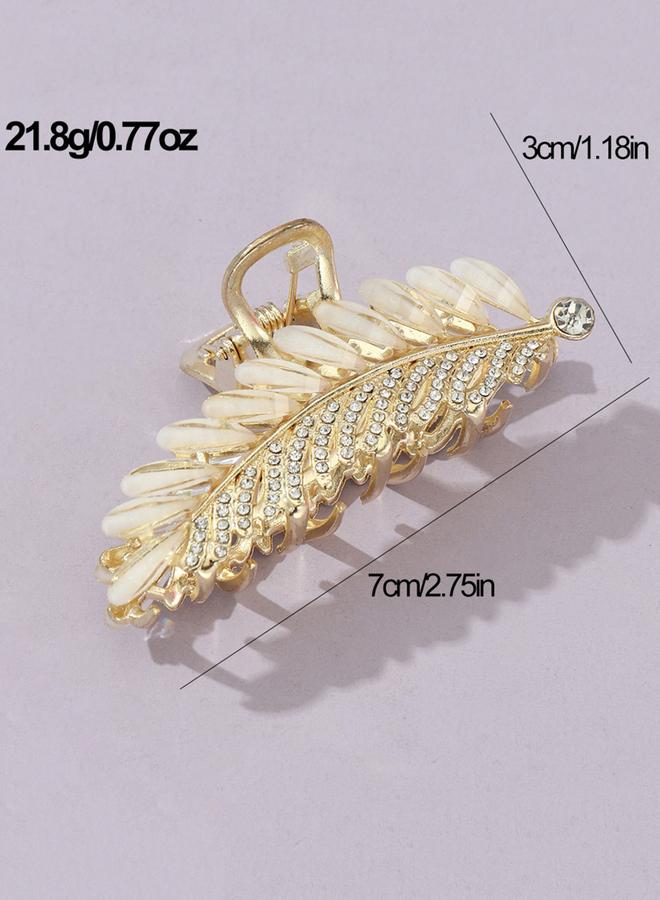 buy-take-two-take-two-leaf-shape-rhinestone-embellished-claw-clip_pk8