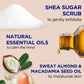 Dr Teal's Shea Butter & Almond Oil Sugar Scrub 538g - Luxurious Exfoliation