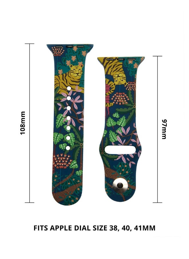 buy-chumbak-chumbak-jungle-watchband-compatible-with-apple-watches-38-40-41mm-watch-strap-silicone-watch-printed-colourful-strap-pin-and-tuck-closure_wfp