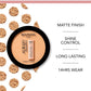Bourjois Always Fabulous Matte Pressed Powder - Golden Ivory 115, 10g