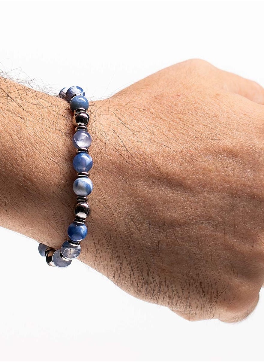 buy-chrysostomos-handmade-beaded-bracelet-for-men-with-blue-agate-and-hematite-grommet_sfg