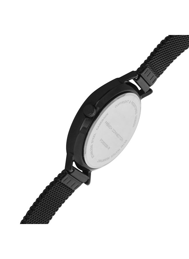 buy-french-connection-women-s-analog-watch-with-black-stainless-steel-mesh-bracelet-black-dial_kgw