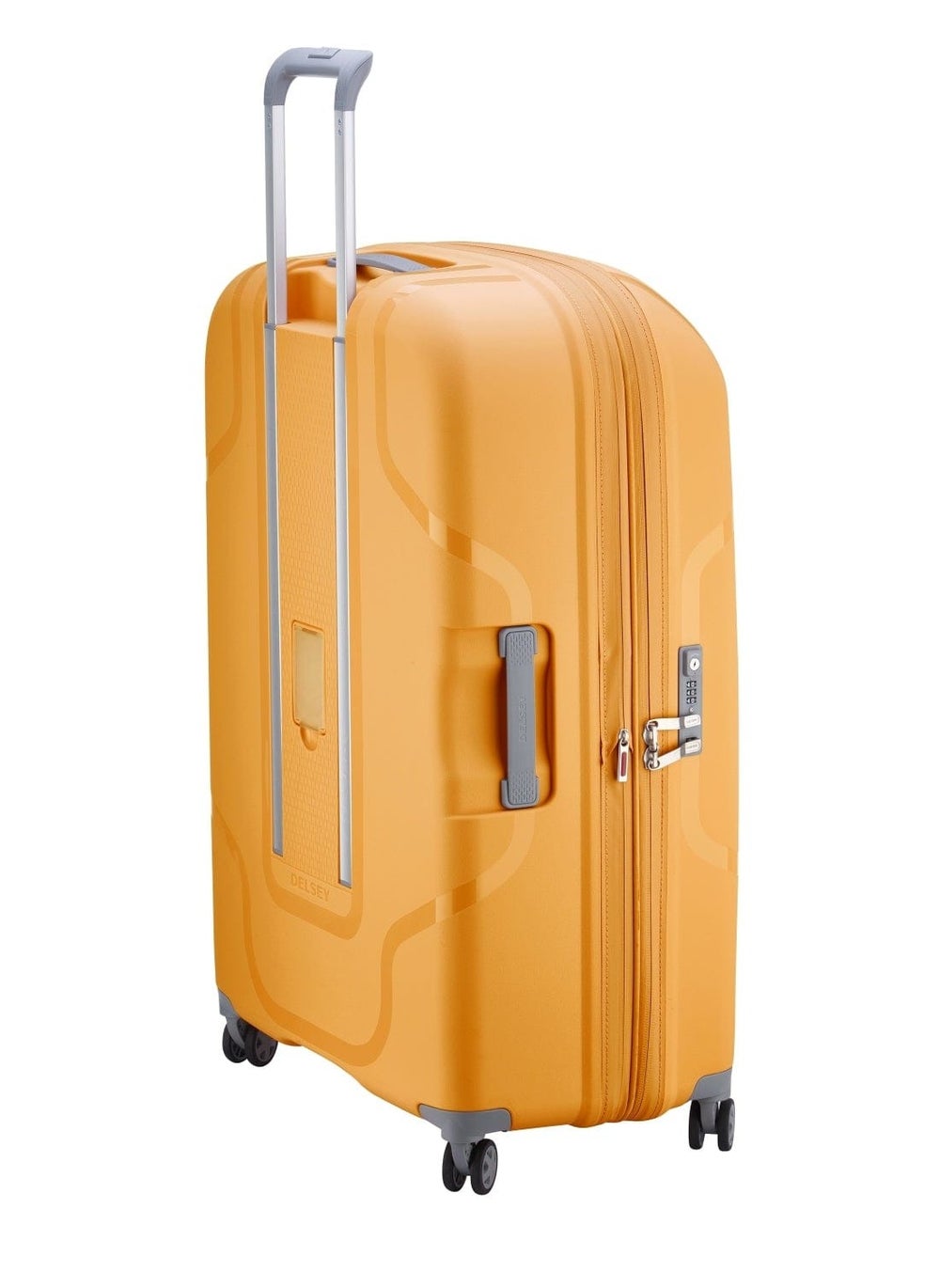 buy-delsey-paris-recycled-clavel-83cm-expandable-4-double-wheel-check-in-luggage-trolley-yellow_yts
