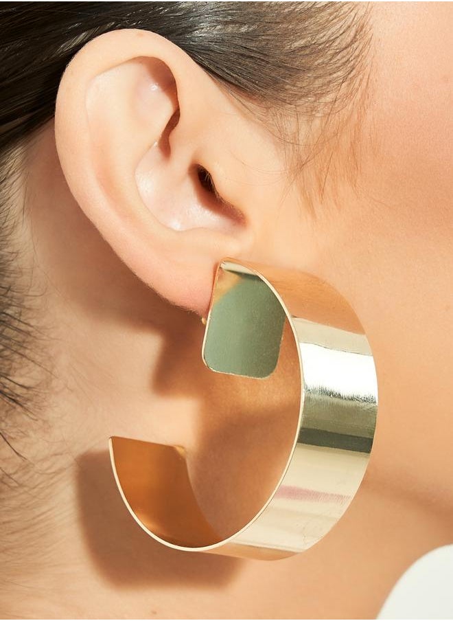 buy-styli-plain-earrings-with-pushback-closure_7zu