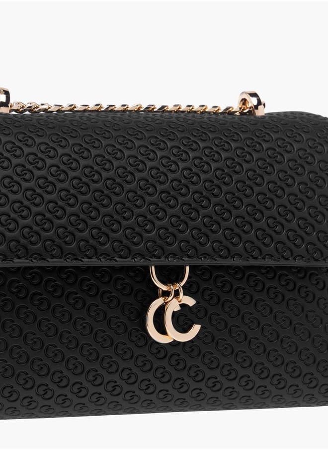 buy-celeste-women-monogram-embossed-crossbody-bag-with-button-closure-and-chain-strap_a5e