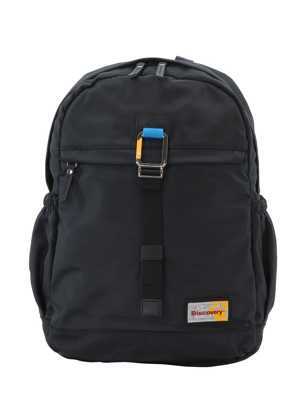 buy-discovery-discovery-icon-backpack-16-2l-black-durable-lightweight-multi-compartment-travel-bag-padded-laptop-tablet-pocket-rfid-adjustable-strap-with-luggage-fix-strap-men-women-school-outdoor_n39