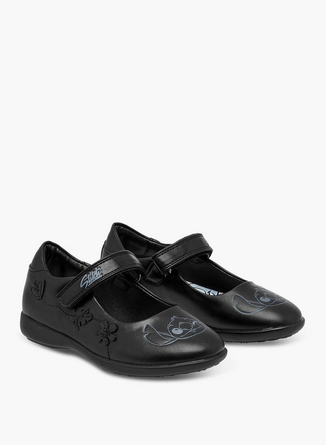 buy-disney-girls-stitch-embossed-mary-jane-school-shoes-with-hook-and-loop-closure_iyu