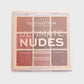 Revolution Medium Nudes Shadow Palette - Ultimate Glam