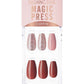 أظافر Magic Press Fresh Rose لمظهر رائع