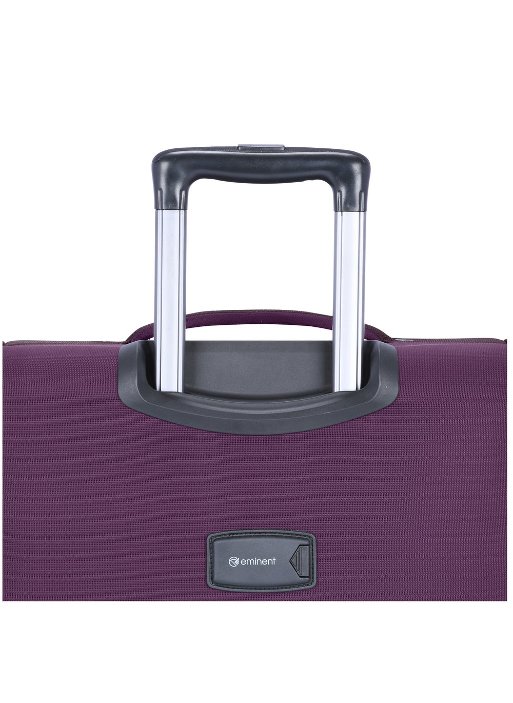 buy-eminent-unisex-soft-travel-bag-cabin-luggage-trolley-polyester-lightweight-expandable-4-double-spinner-wheeled-suitcase-with-3-digit-tsa-lock-e788-purple_0w0