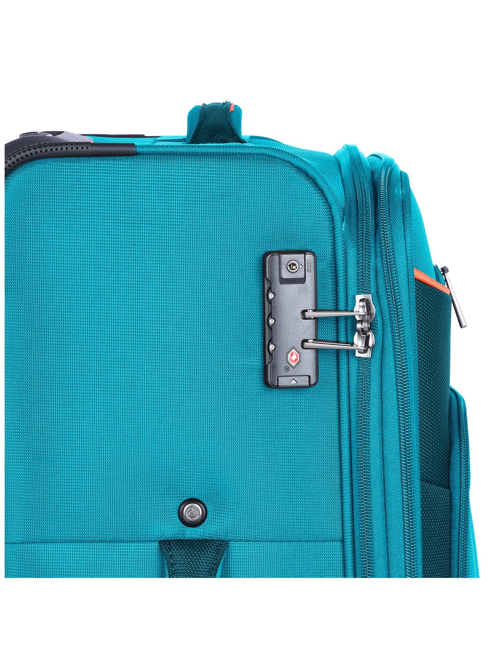 buy-eminent-unisex-soft-travel-bag-cabin-luggage-trolley-polyester-lightweight-expandable-4-double-spinner-wheeled-suitcase-with-3-digit-tsa-lock-e788-green_bxv
