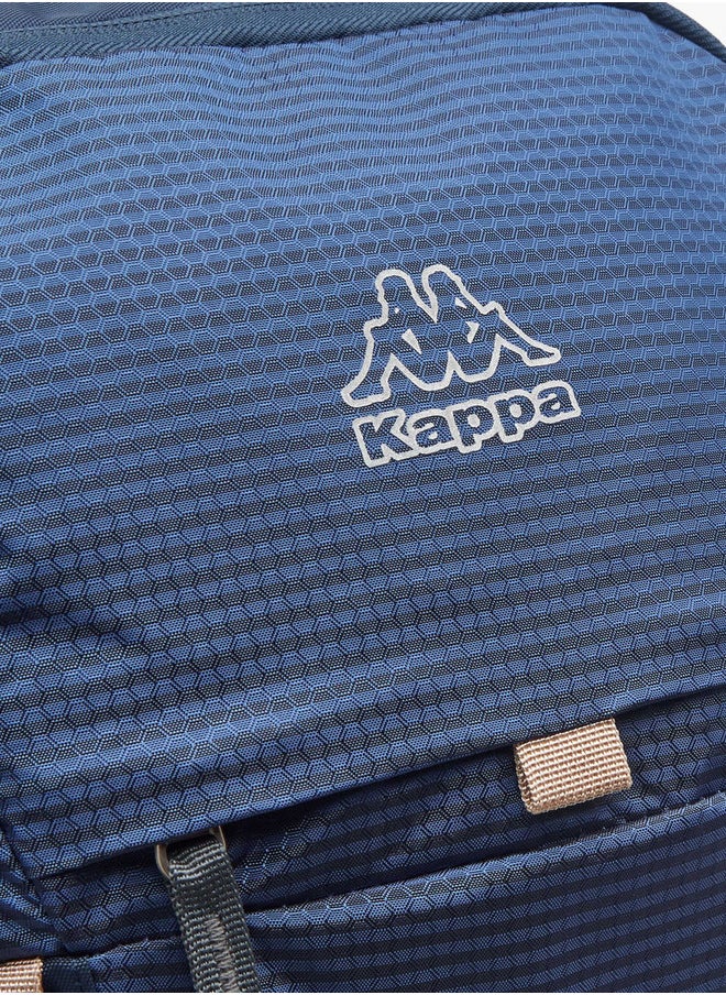 buy-kappa-men-s-logo-print-backpack-with-zip-closure-and-adjustable-strap-34x54x16-cm_07w