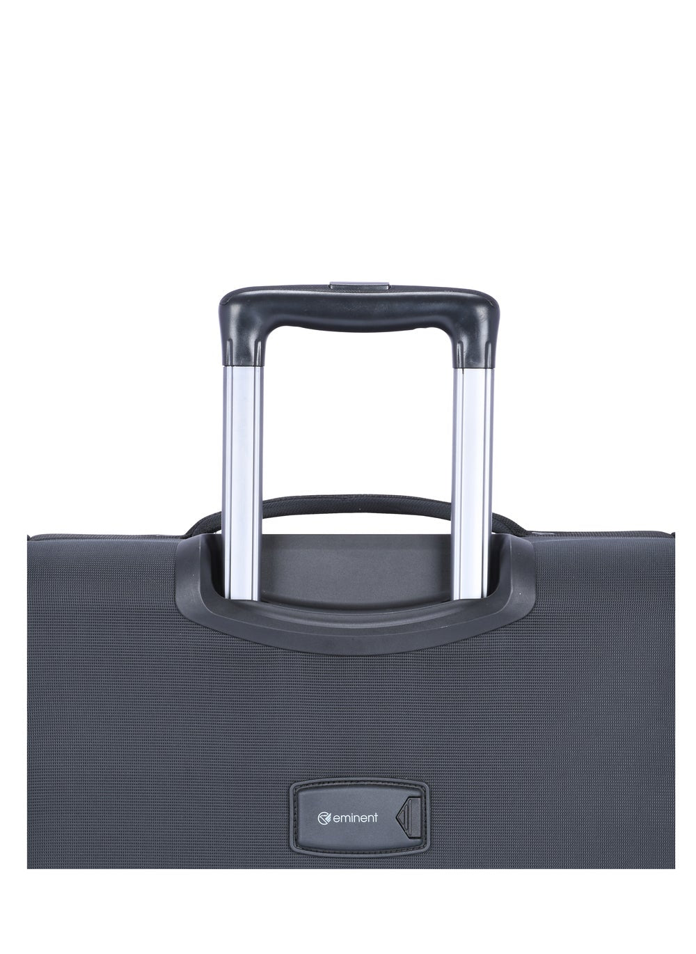 buy-eminent-unisex-soft-travel-bag-cabin-luggage-trolley-polyester-lightweight-expandable-4-double-spinner-wheeled-suitcase-with-3-digit-tsa-lock-e788-black_b60