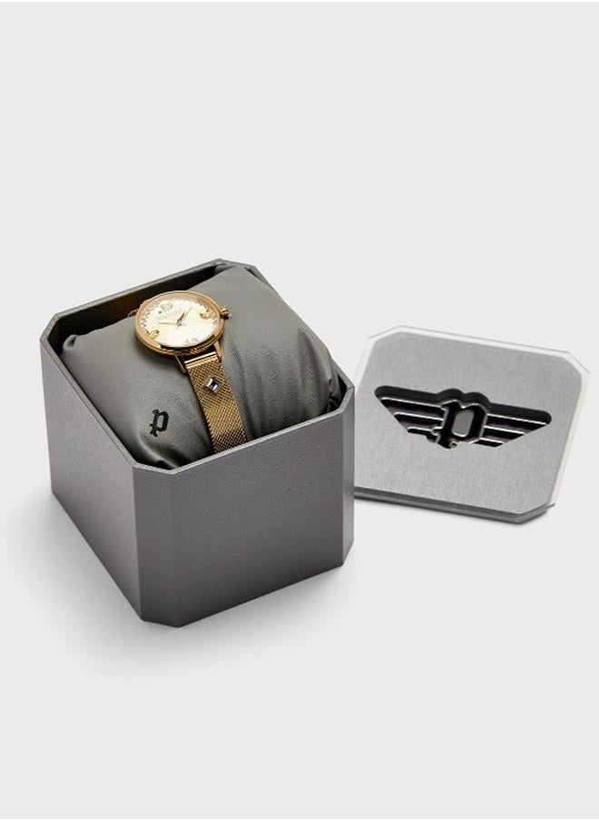buy-police-police-socotra-women-s-analog-quartz-watch-with-gold-plated-dial-and-gold-plated-stainless-steel-bracelet_buw