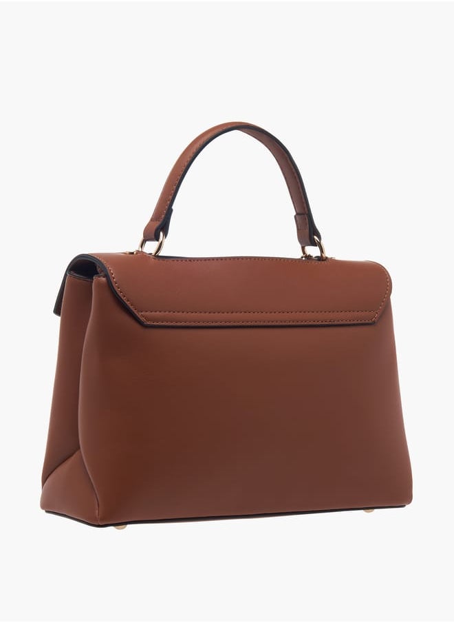 buy-paprika-women-monogram-print-satchel-bag-with-grab-handle-and-flap-closure_gee