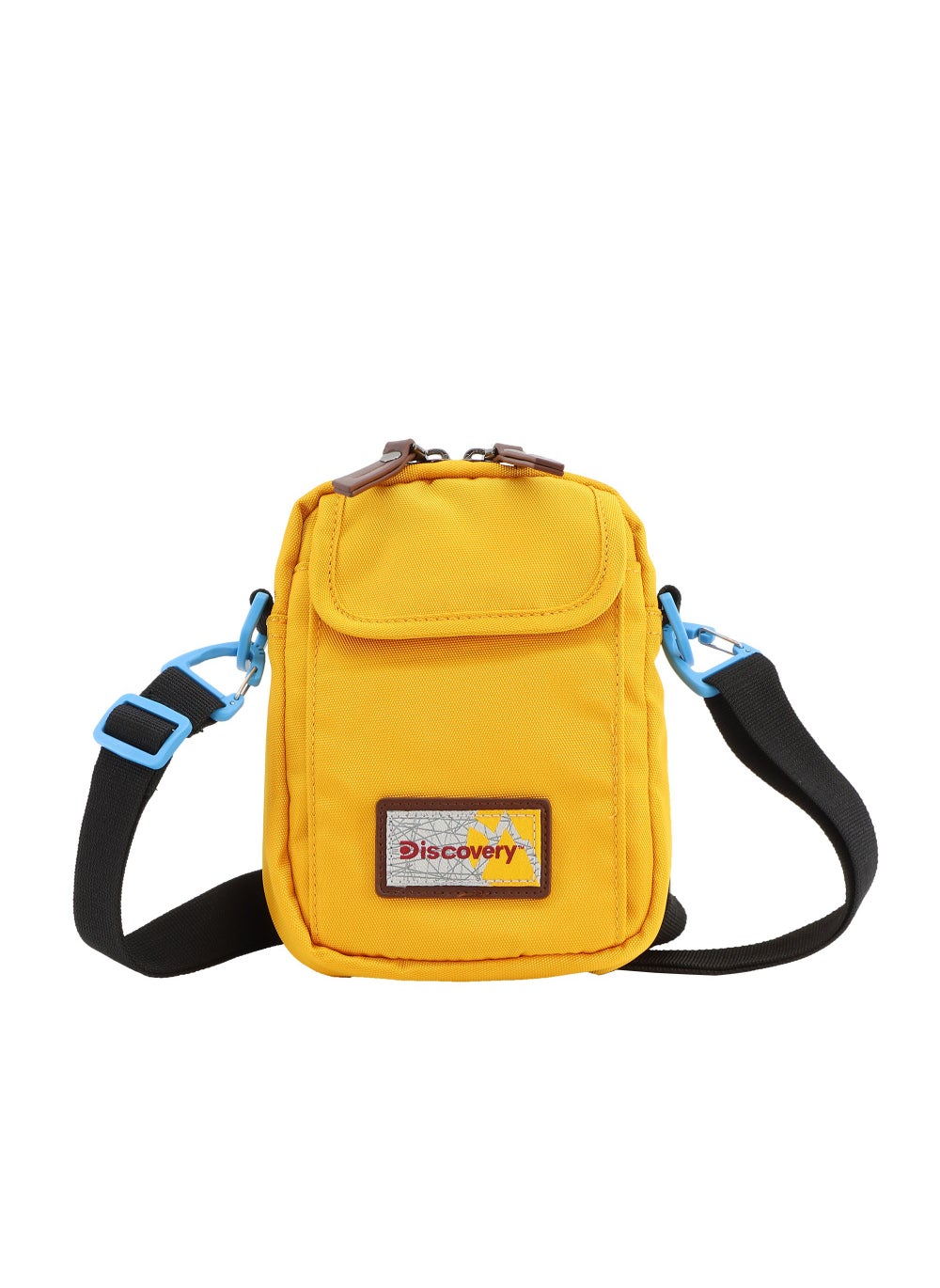 buy-discovery-discovery-icon-utility-bag-ocher-zipper-compartment-casual-shoulder-bag-for-men-and-women-removable-shoulder-strap-secure-rfid-pocket_12y