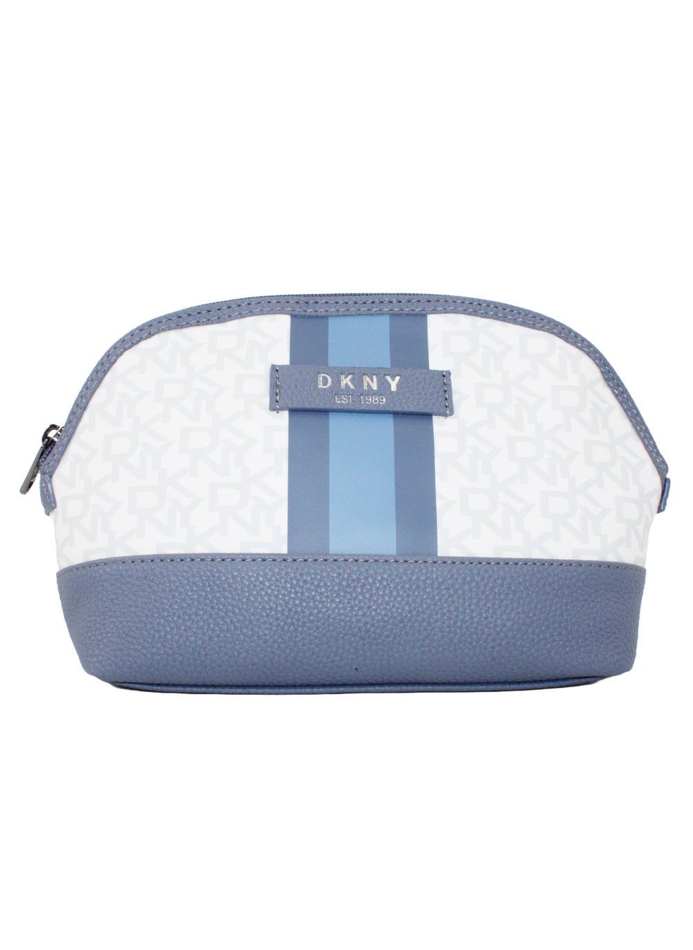 buy-dkny-dkny-signature-stripe-2-0-dome-cosmetic-bag-travel-make-up-bag-small-small-lightweight-cosmetic-bag-storage-bag-small-makeup-bag-travel-toiletry-bag_bed