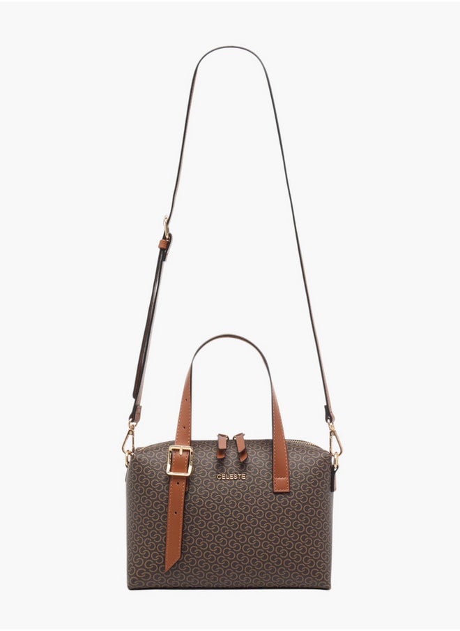 buy-celeste-women-s-monogram-print-tote-bag-with-zip-closure-and-adjustable-strap_s8t