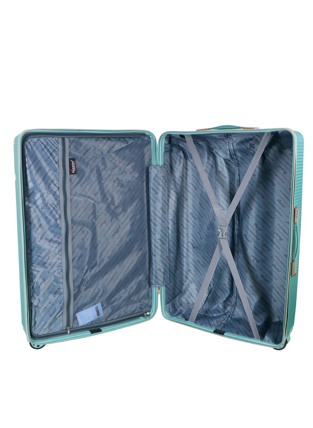 buy-senator-hard-case-luggage-trolley-for-unisex-abs-lightweight-travel-bag-4-double-wheeled-suitcase-with-built-in-tsa-type-lock-a5125-light-green_vyo