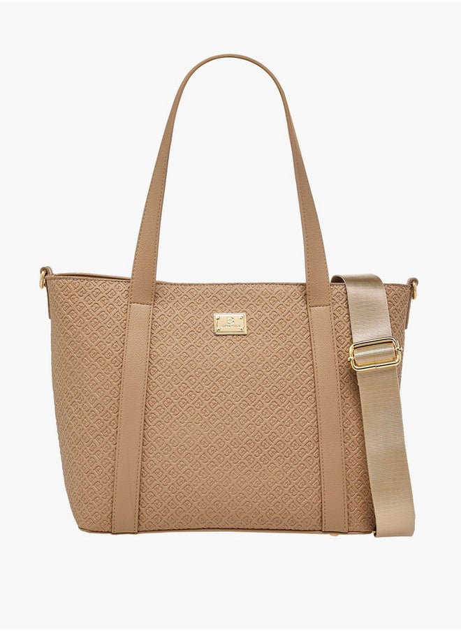 buy-flora-bella-by-shoexpress-women-s-monogram-embossed-tote-bag-with-detachable-strap_s67