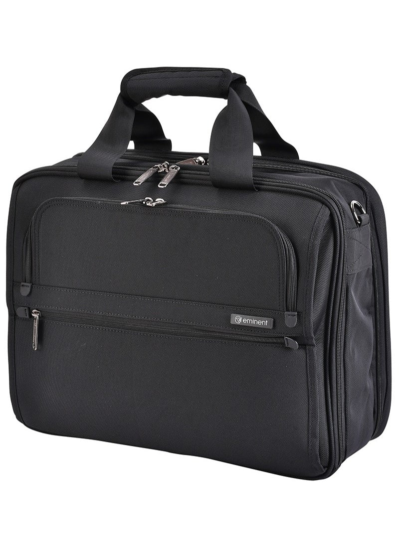 buy-eminent-premium-polyester-laptop-bag-17-inch-light-weight-180deg-opening-business-laptop-case-for-men-women-on-travel-business-v612-black_8bx