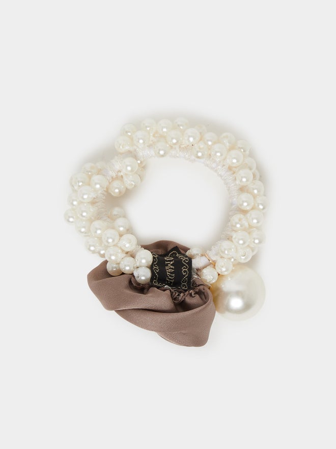 buy-styli-styli-flower-accent-faux-pearl-hair-tie_k8k