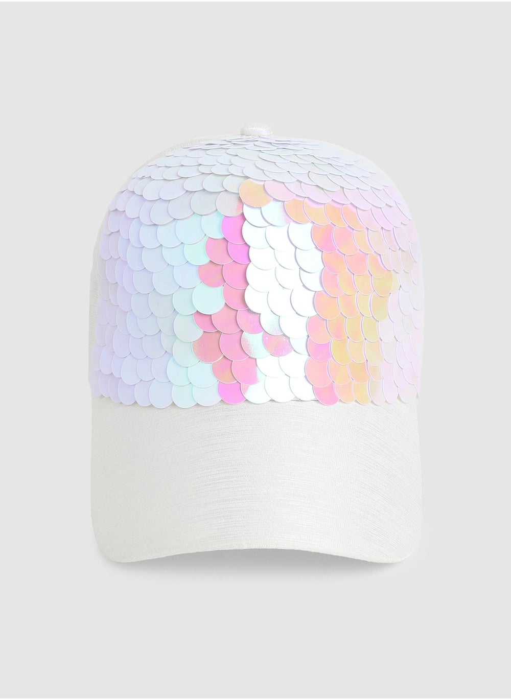 buy-haute-sauce-maxi-sequin-baseball-cap-white_5y0
